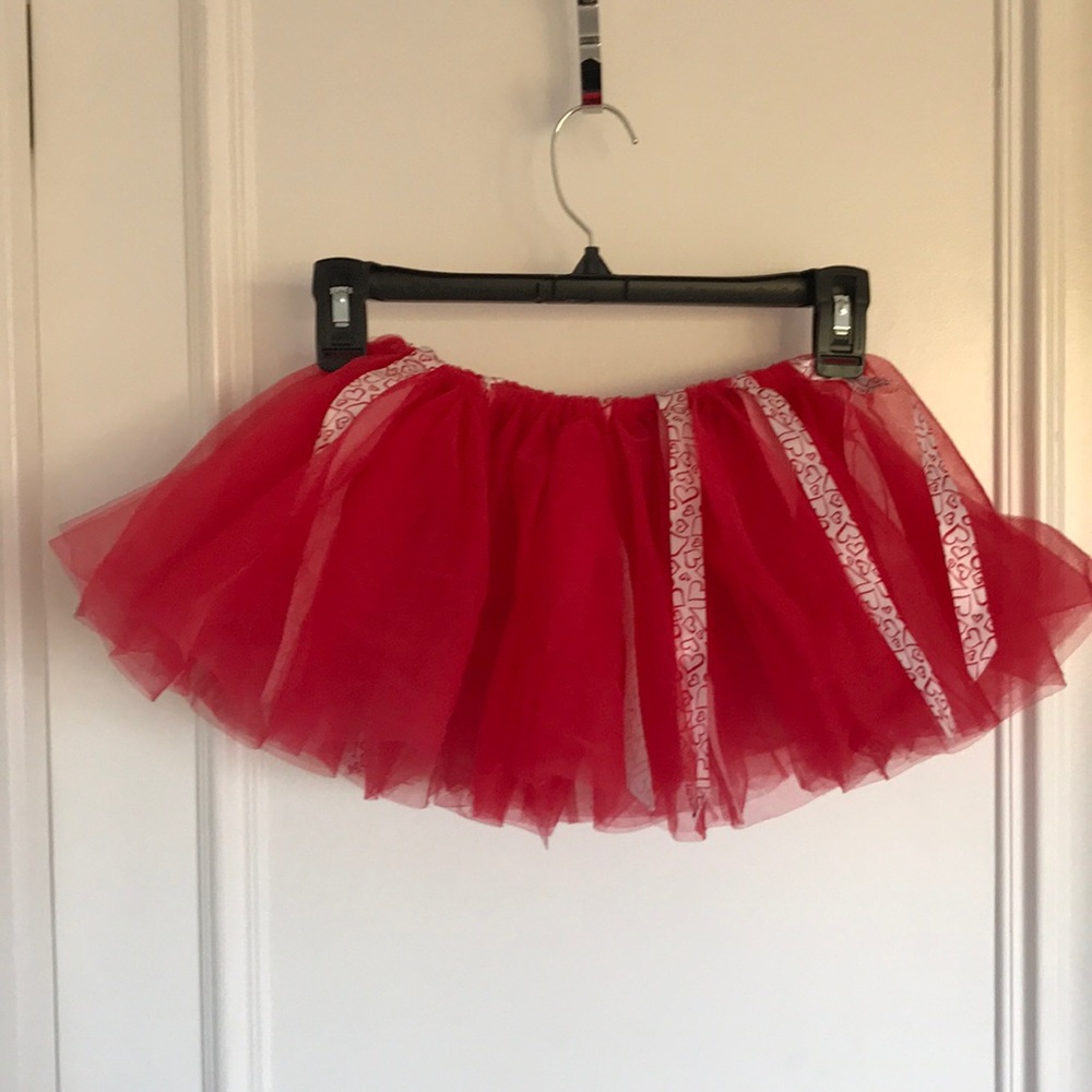 Red/ valentine tutu
